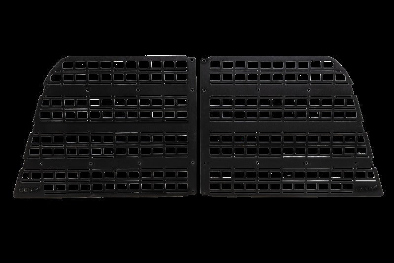 Gen-Y 20+ GMC GM 2500/3500 Defender 2 Outer Molle Panel for Headache Rack - Black