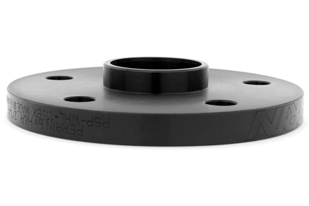 PERRIN 15mm Wheel Spacers 5x114.3 - Black Pair - 2005-2021 Subaru STI / 2015-2026 WRX