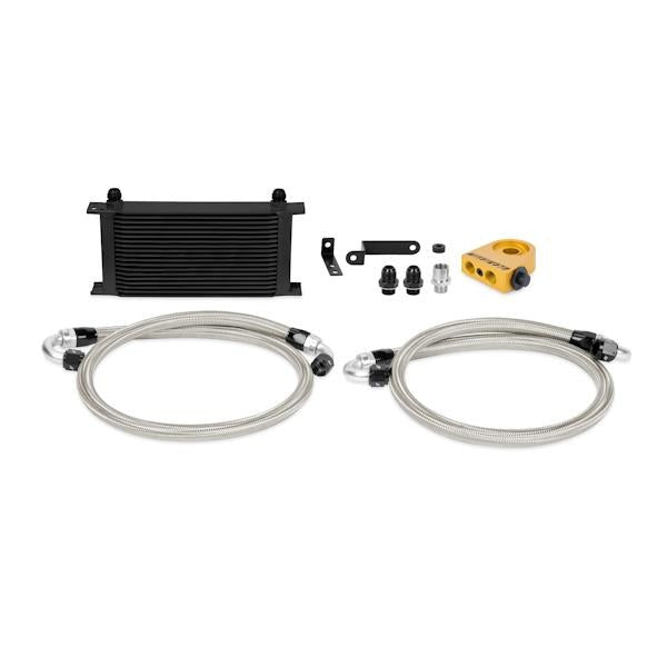 Mishimoto Thermostatic Oil Cooler Kit, Black - 2008-2014 Subaru STI