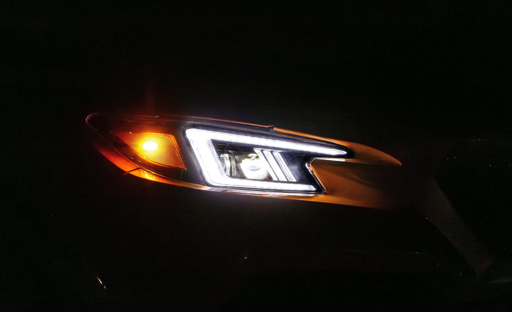 OLM Sokudo LED Headlights w/ add-on Harness - 2022-2025 WRX (Limited/GT/TR)