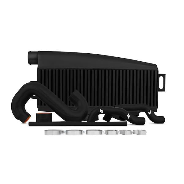 Mishimoto Subaru Top-Mount Intercooler Kit, Powder Coated Black & Black Hoses - 2002-2007 Subaru WRX / 2004-2007 STI