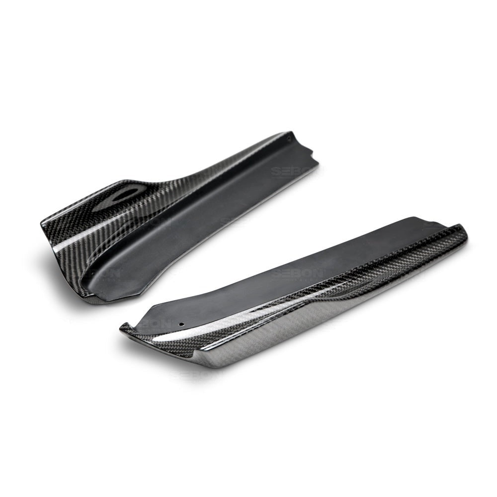 Seibon Carbon Fiber MB Style Rear Spats - 2015-2021 Subaru WRX / STI