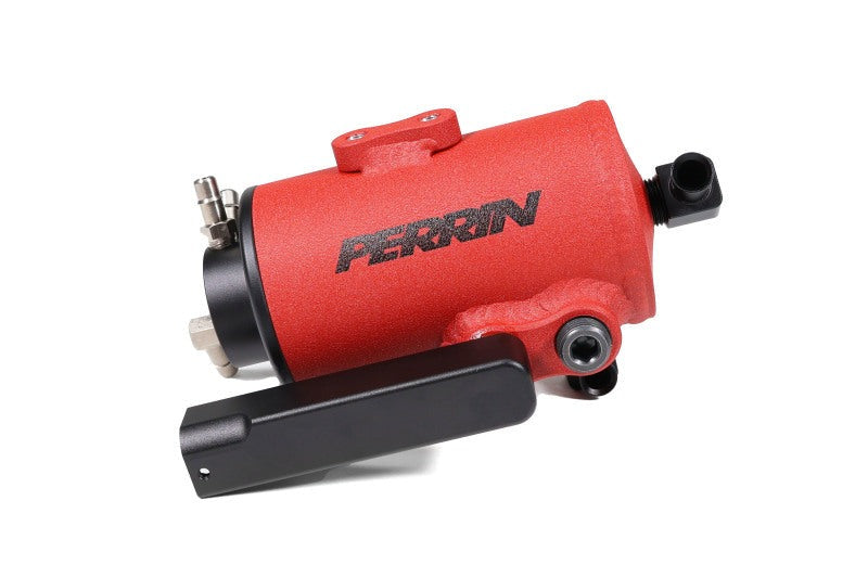 PERRIN Air Oil Separator - Red - 2022-2026 Subaru WRX