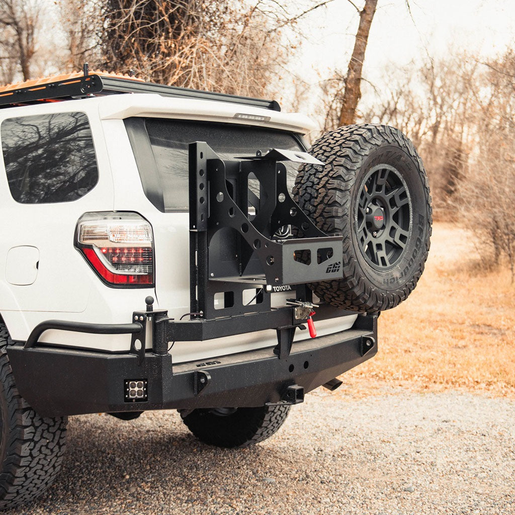 Dual Can Carrier Powdercoat Black CBI Offroad