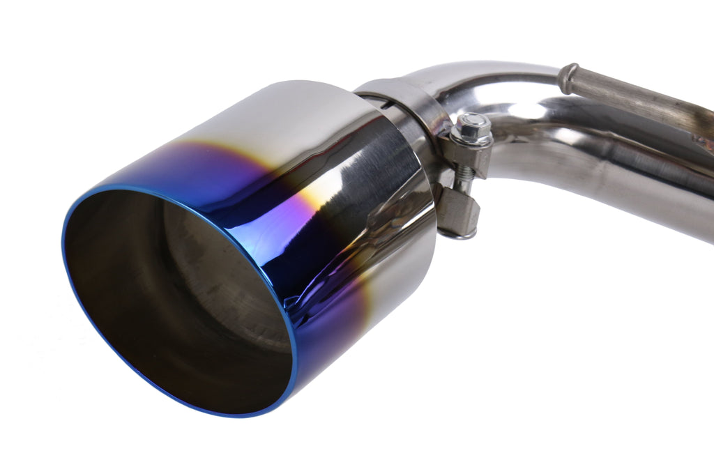 MXP SP Cat Back Exhaust Stainless Steel Burnt Tips - 2013-2016 Scion FR-S / 2013-2024 Subaru BRZ / 2017-2019 Toyota 86