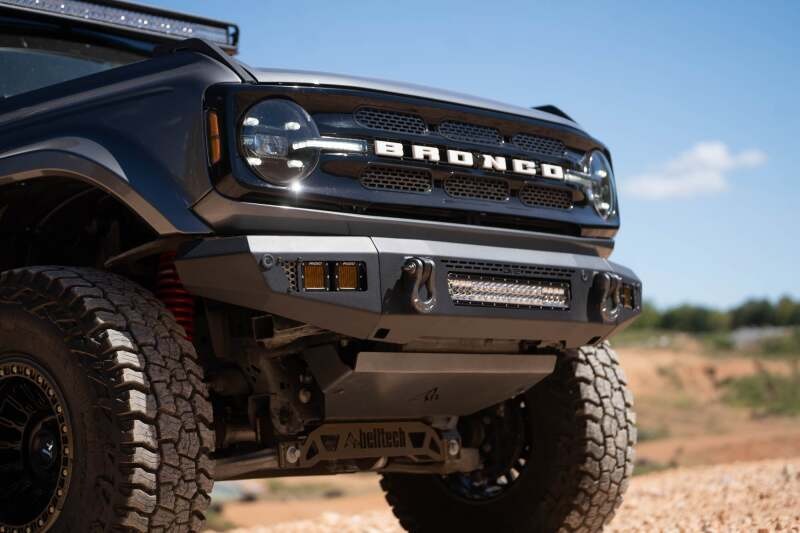 DV8 Offroad 2021+ Ford Bronco Front Bumper V2 - OE Plus Series (Works w/o ACC Relocation)
