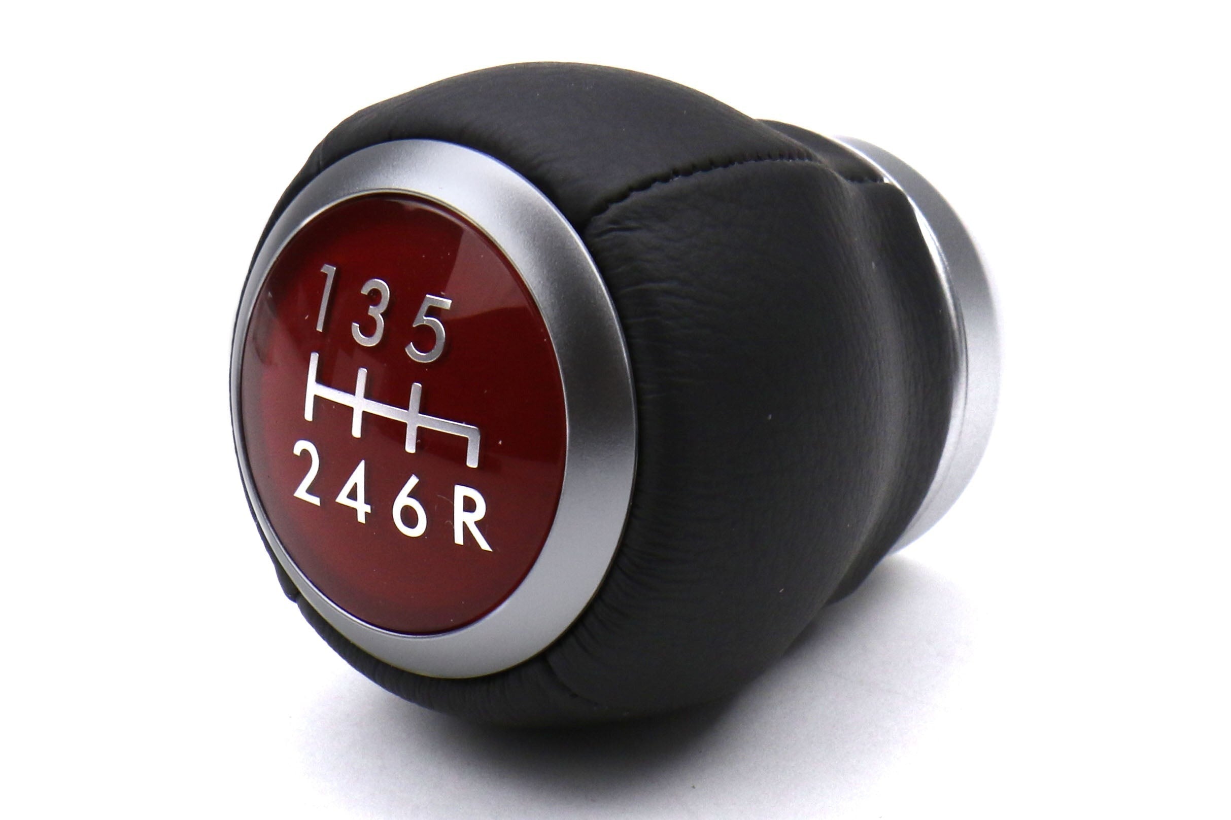 Subaru OEM STI Leather Shift Knob Subaru 6MT Models - 2004-2021 Subaru STI / 2015-2021 WRX