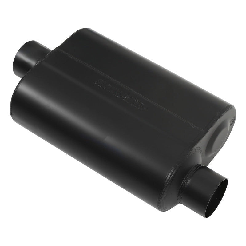 Flowmaster Super 40 Series 3-Inch Center Inlet/Offset Outlet Muffler - 953047