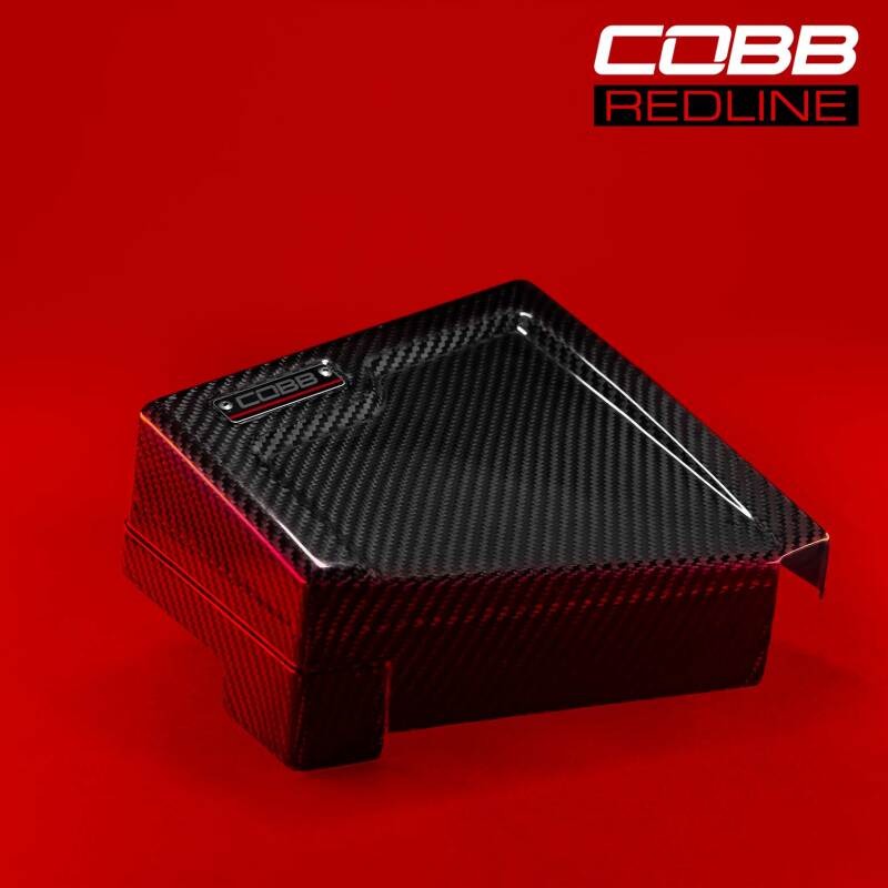 COBB Redline Carbon Fiber Fuse Cover (Driver Side) - 2022-2026 Subaru WRX