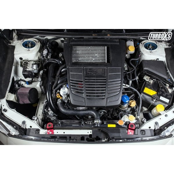 TurboXS Radiator Stay Red - 2015-2021 Subaru WRX / STI