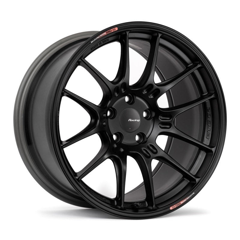 Enkei GTC02 19x9.5 5x120 45mm Offset 72.5mm Bore - Matte Black (Single Wheel)