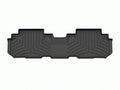 WeatherTech Rear FloorLiner HP - Black - 2nd Row - 2019-2023 Subaru Ascent