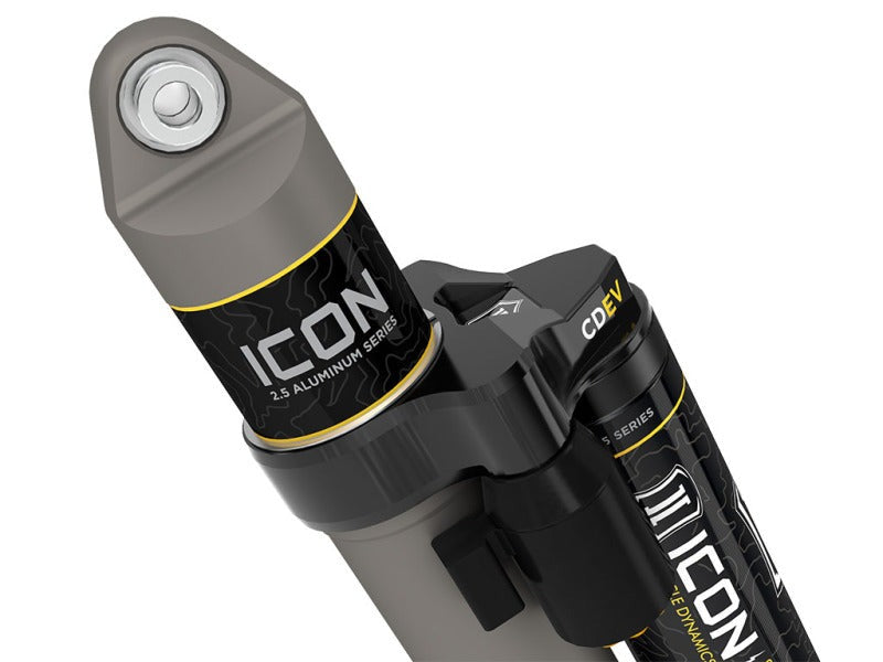 ICON 1.5in Rear 2.5 V.S. Piggyback CDEV Shock Pair for 2020-2023 Jeep Gladiator JT - 27727EP