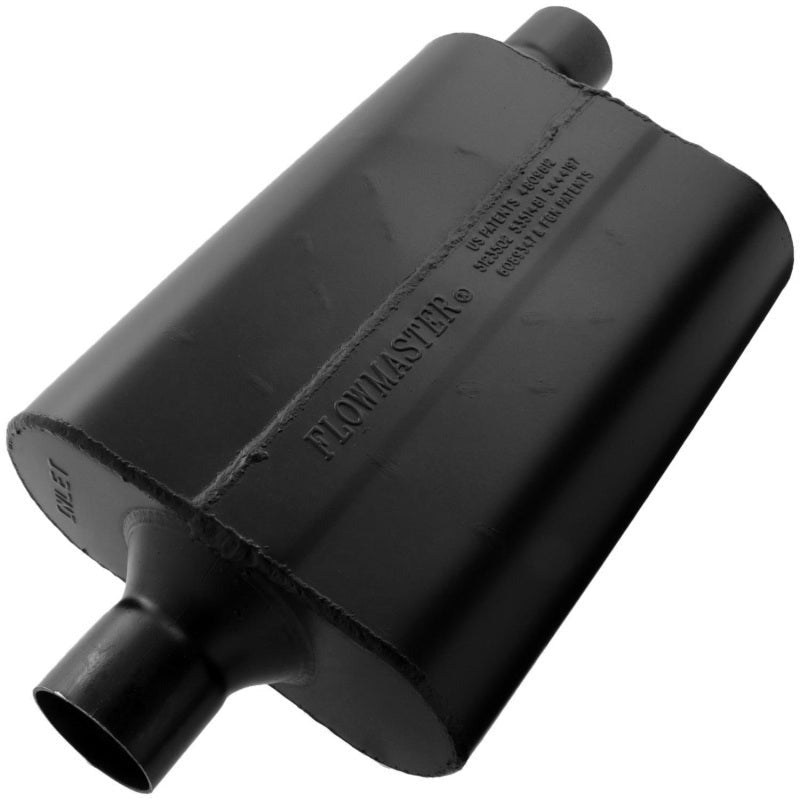 Flowmaster Super 44 Series 2.25-Inch Center Inlet/Offset Outlet Muffler - 942447