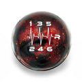 Billetworkz Cosmic Space Shift Knob - 6 Speed Heartbeat Engraving - Subaru STI