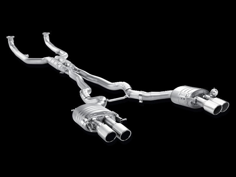 Akrapovic Evolution Line Cat Back Titanium (Requires Tips) for 2012-2017 BMW M6 (F12 F13) - ME-BM/T/5