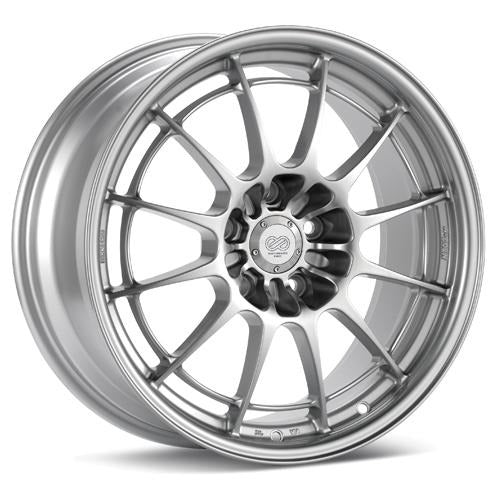 Enkei NT03+M 18X9.5 5x130 55mm Offset 71.6mm Bore Silver Wheel (MOQ 40)