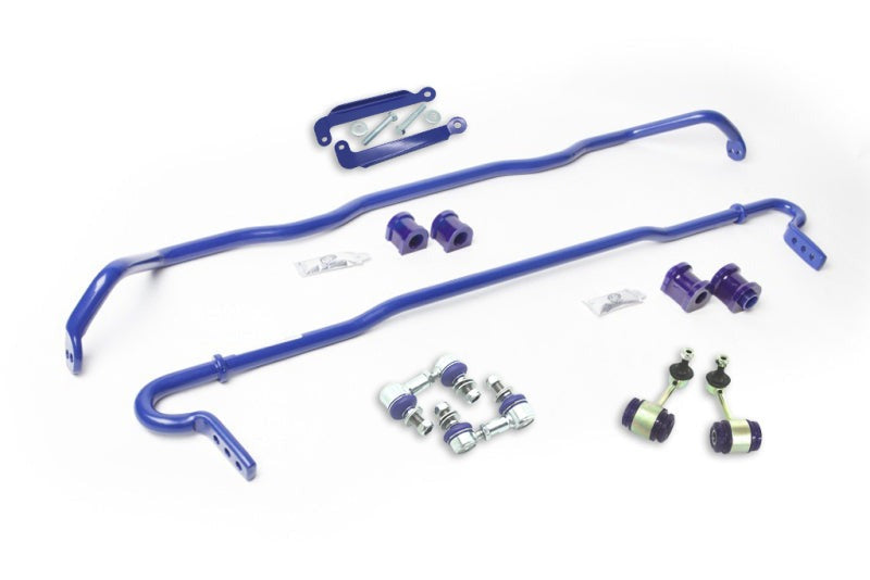 SuperPro Front / Rear 26mm F/24mm R Adjustable Sway Bar and Link Set - 2015-2021 Subaru WRX