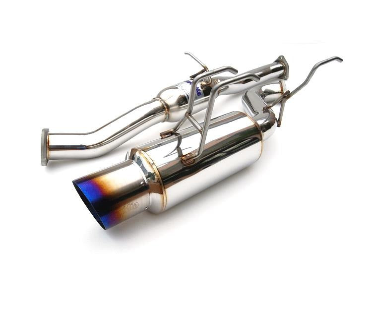 Invidia Dual N1 Single Layer Titanium Tip Cat-Back Exhaust - 2010-2012 Subaru Legacy GT
