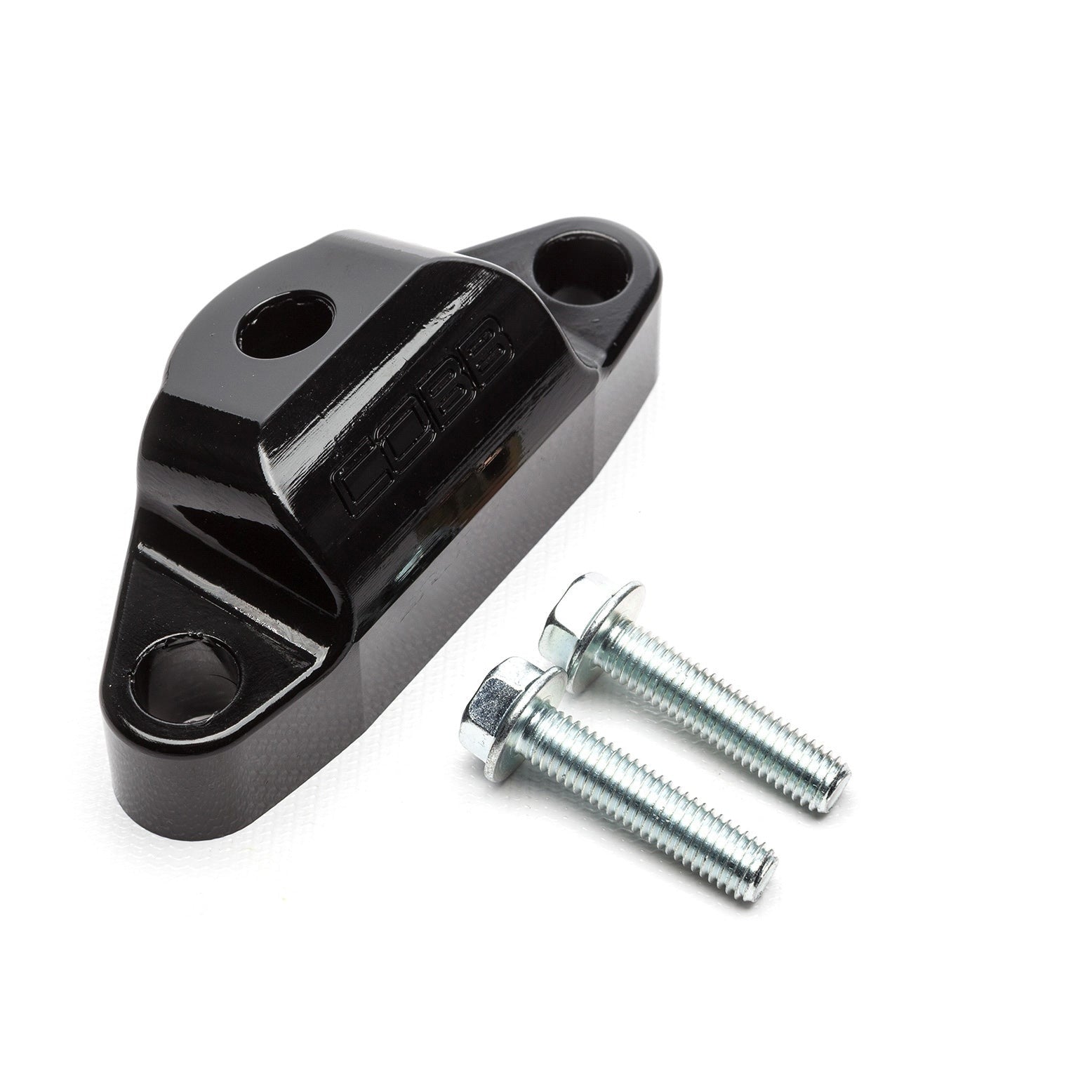 Cobb Stage 2+ Drivetrain Package w/ Weighted Black Knob + White/Stealth Black Lockout - 2004-2021 Subaru STI 6MT