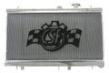 CSF Aluminum Racing Radiator - 2002-2007 Subaru WRX / STI Manual