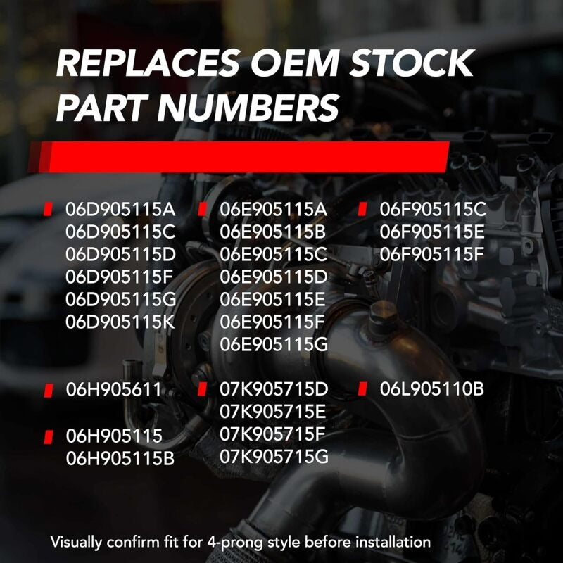 APR EA888.1/EA888.2/EA113/EA837 (PQ35/PQ45) 2.0T/3.0T Ignition Coil - Grey