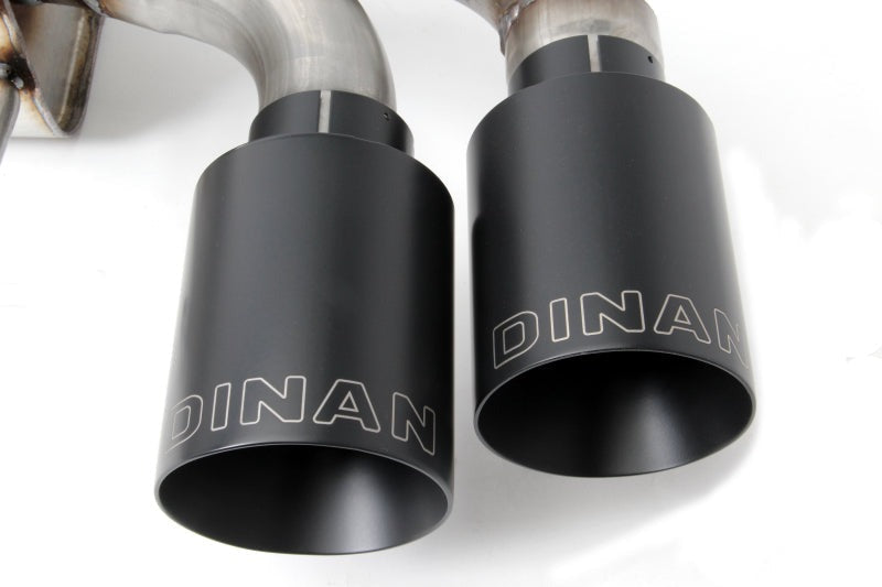 Dinan Free Flow Axle-Back Exhaust for 2018-2023 BMW M550i xDrive - D660-0075-BLK