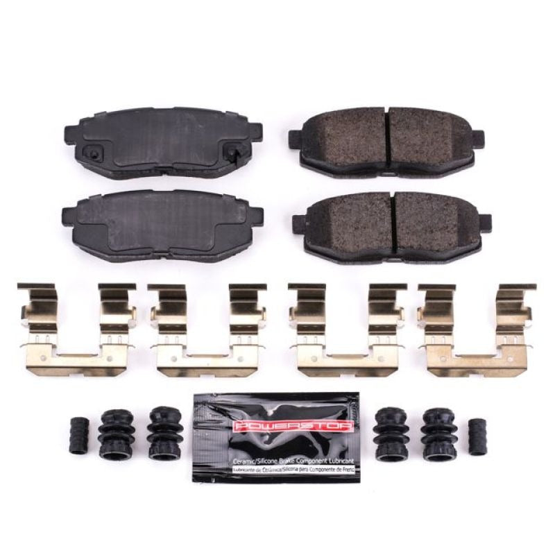 Power Stop Rear Z23 Evolution Sport Brake Pads w/Hardware - 2013-2016 Scion FR-S