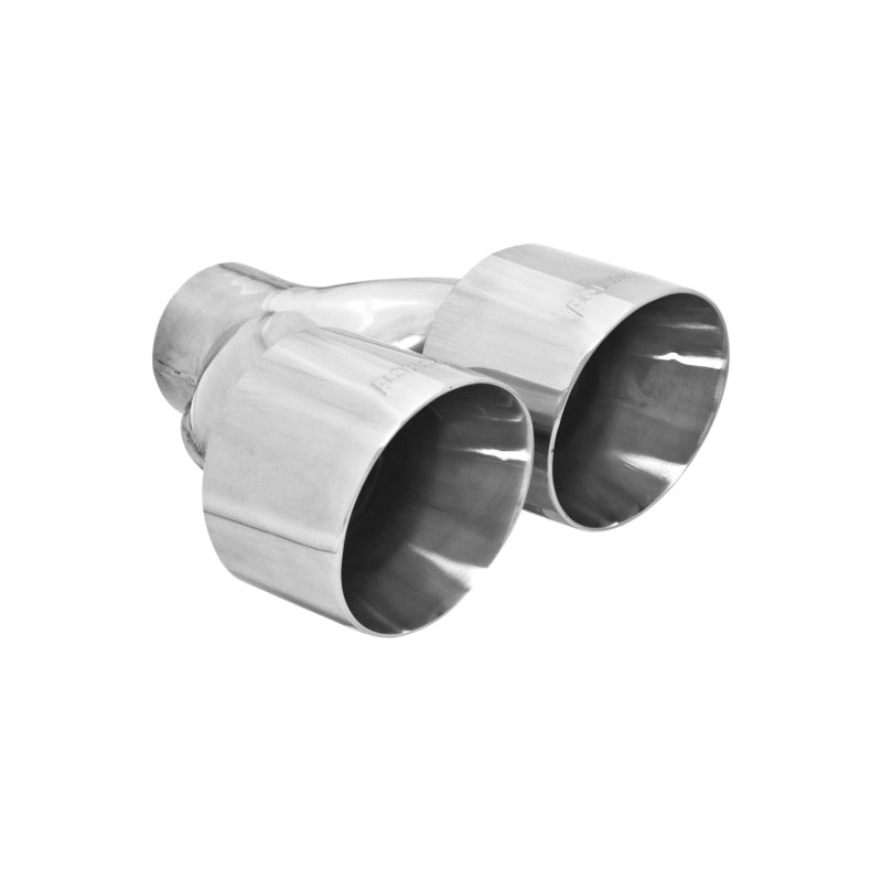 Flowmaster SS Tip 2.5in.X4.0in. Double W Dual Tip