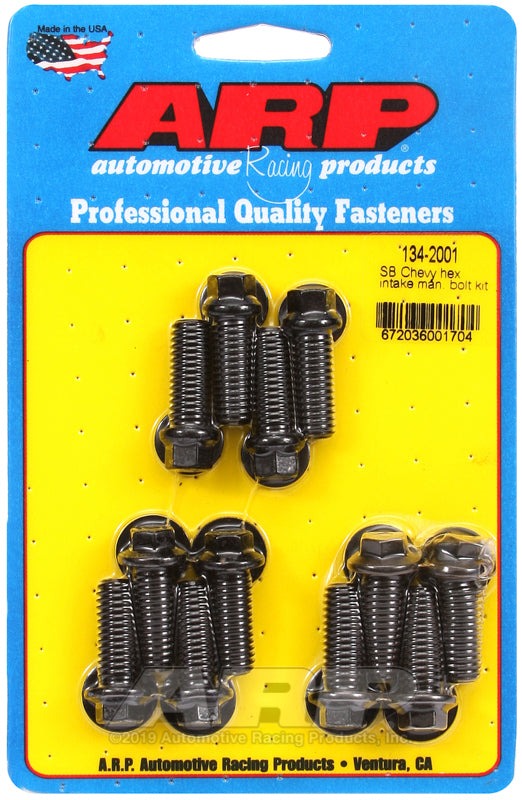 ARP SBC Hex Intake Manifold Bolt Kit