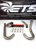 ETS Brush Titanium Front Mount Intercooler Piping Kit - 2004-2007 Subaru WRX / STI
