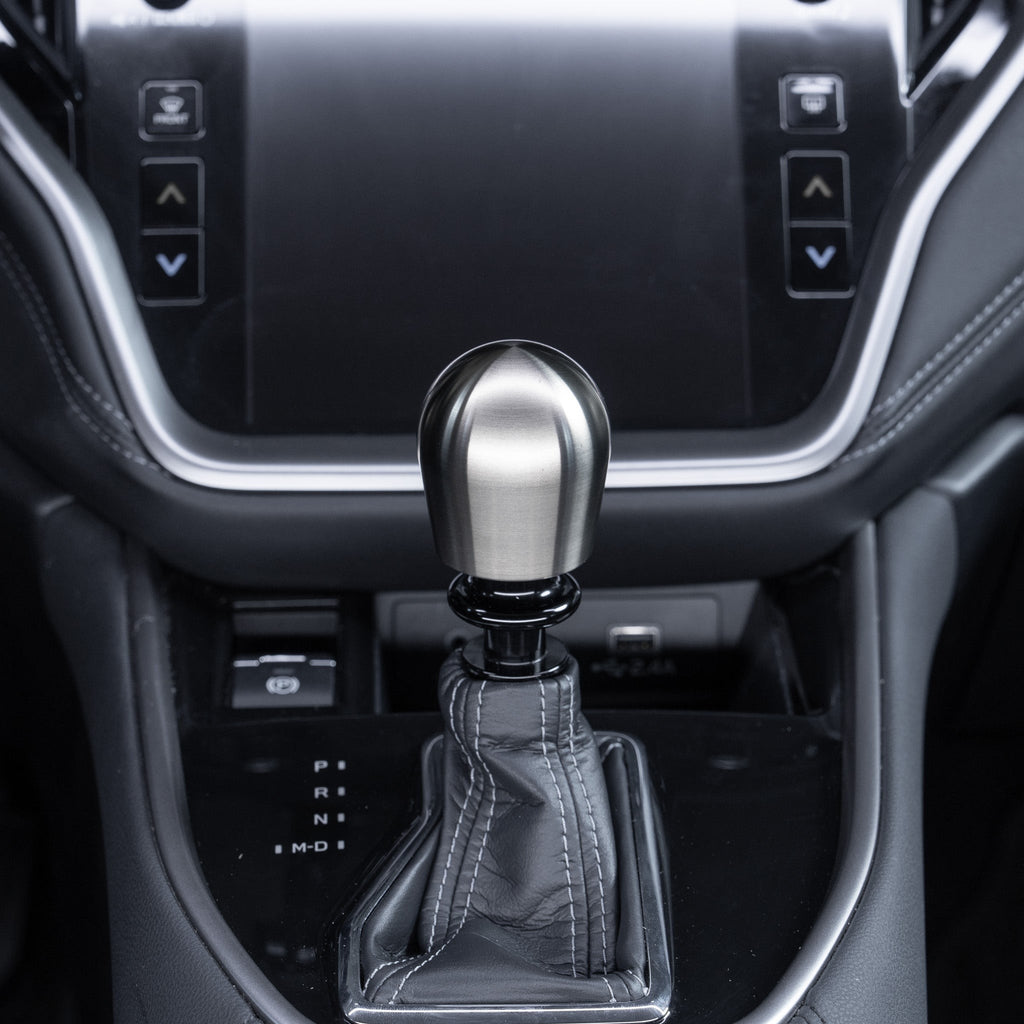 Billetworkz Titanium Brushed Automatic Shifter - Subaru CVT: WRX (2022+), Crosstrek (2024+), Forester (2025+), Impreza (2024+), Legacy/Outback (2015+)