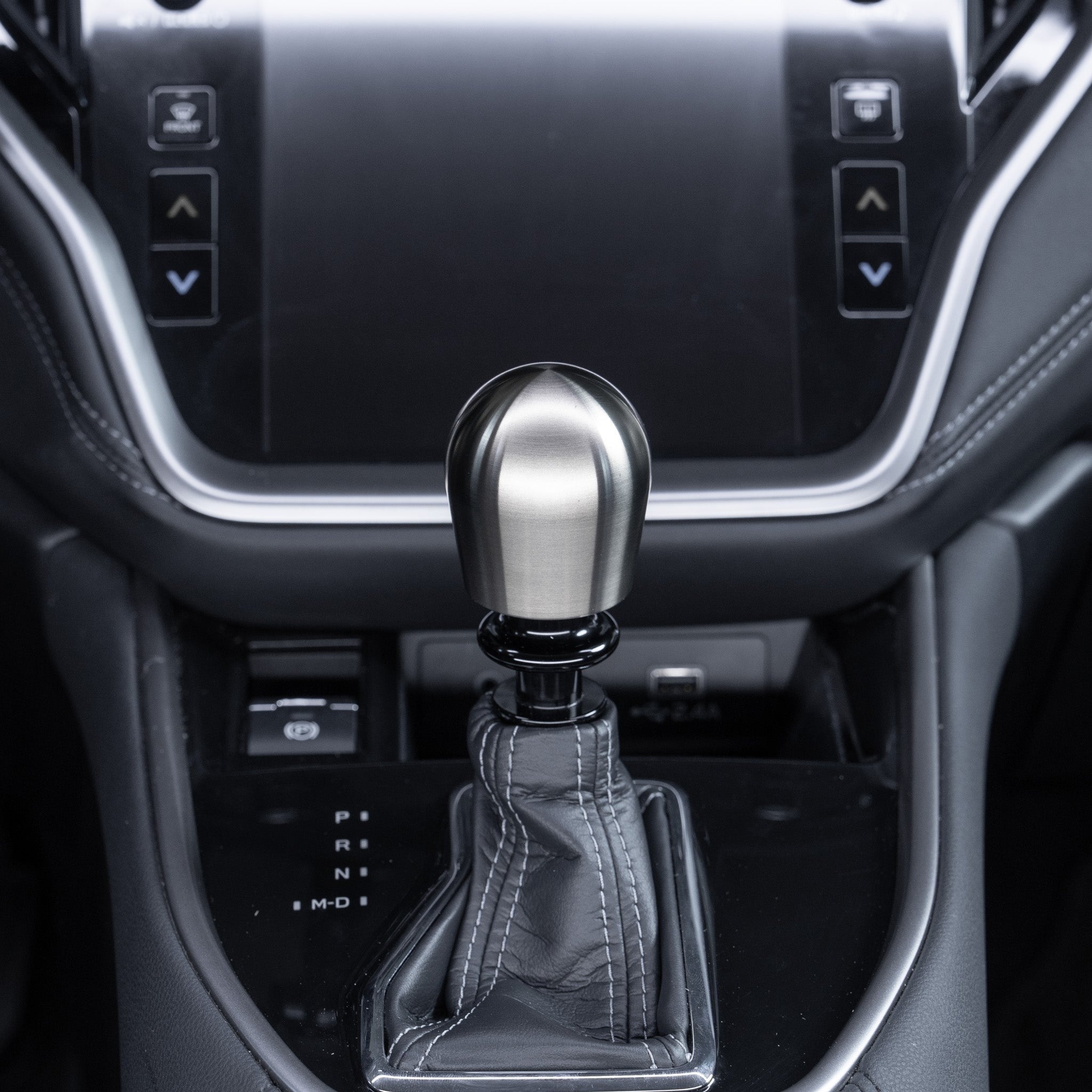 Billetworkz Titanium Brushed Automatic Shifter - Subaru CVT: WRX (2022+), Crosstrek (2024+), Forester (2025+), Impreza (2024+), Legacy/Outback (2015+)