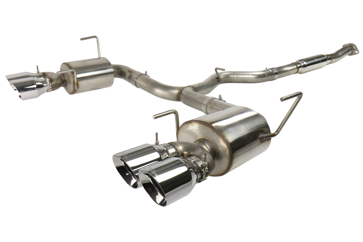 AWE Touring Edition Cat-Back Exhaust (Chrome Silver Tips) - 2011-2021 Subaru WRX / STI