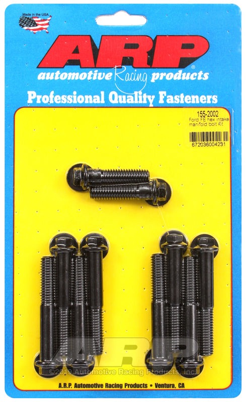 ARP Ford FE Hex Intake Manifold Bolt Kit