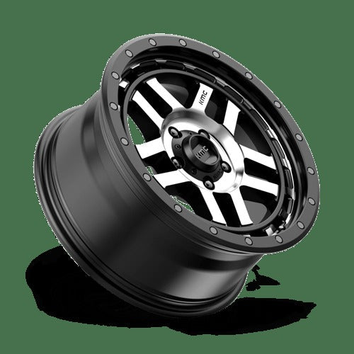 KM540 18X8.5 5X150 S-BLK MACH 18MM
