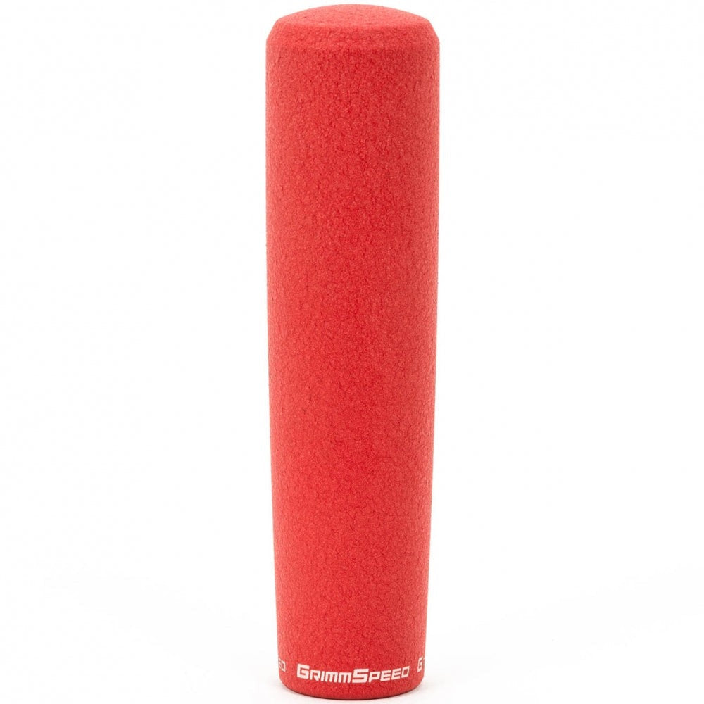 GrimmSpeed Tallboy Shift Knob (M12x1.25) - Aluminum Red - Universal