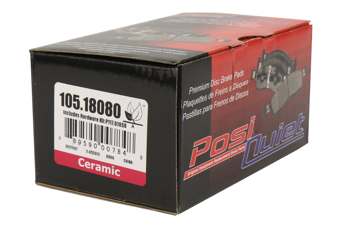 Stoptech PosiQuiet Ceramic Brake Pads Rear - Subaru Models (inc. 2015-2024 WRX w/ Eyesight)