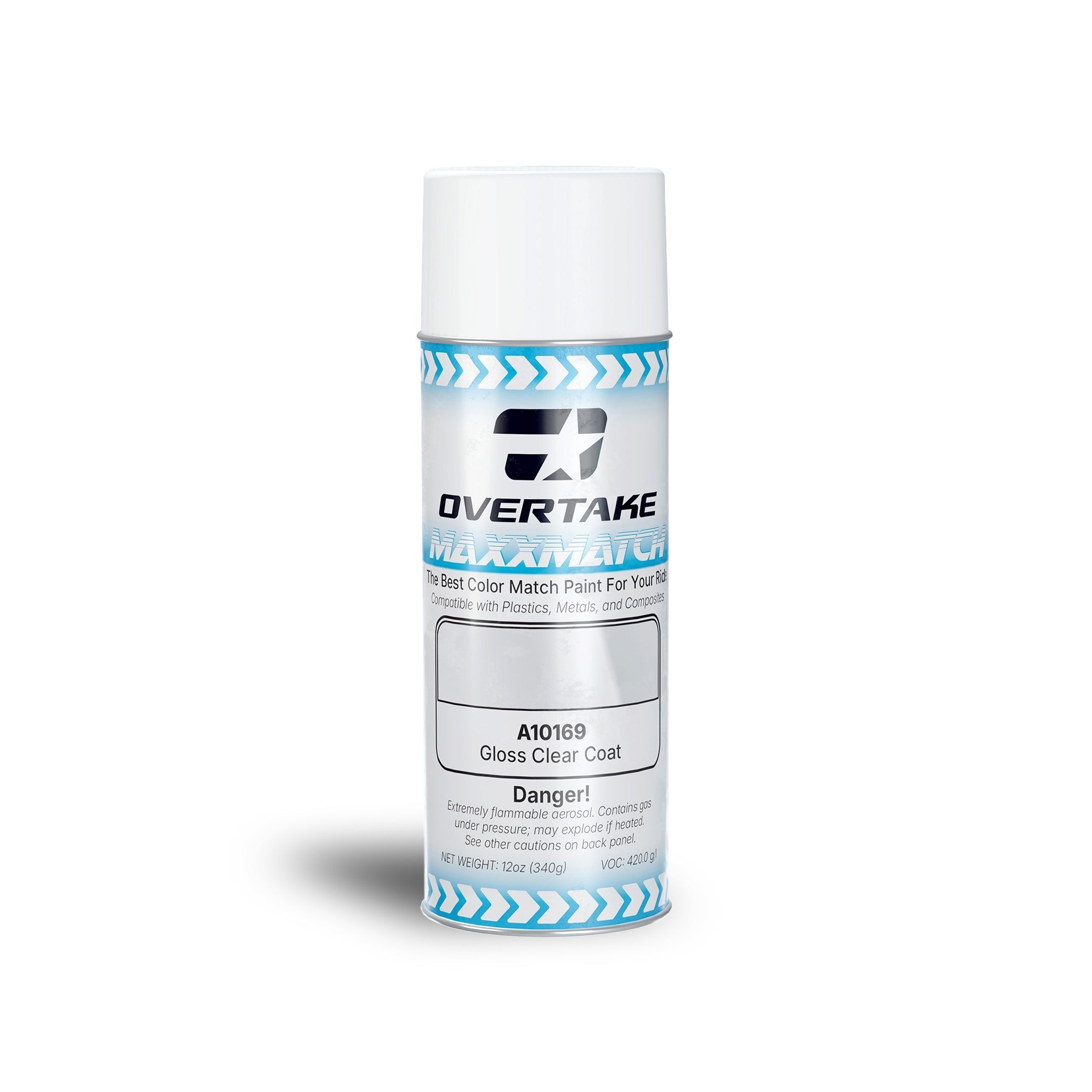 OVERTAKE Paint - Gloss Clear Coat 12oz. Can
