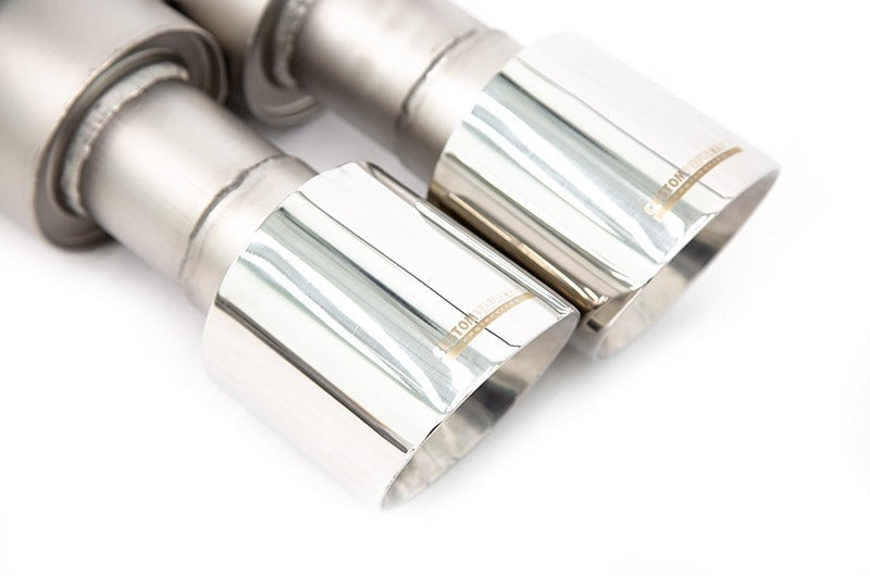 cp-e Austenite Axle Back Exhaust w/ Titan Tips - 2015-2021 Subaru WRX / STI