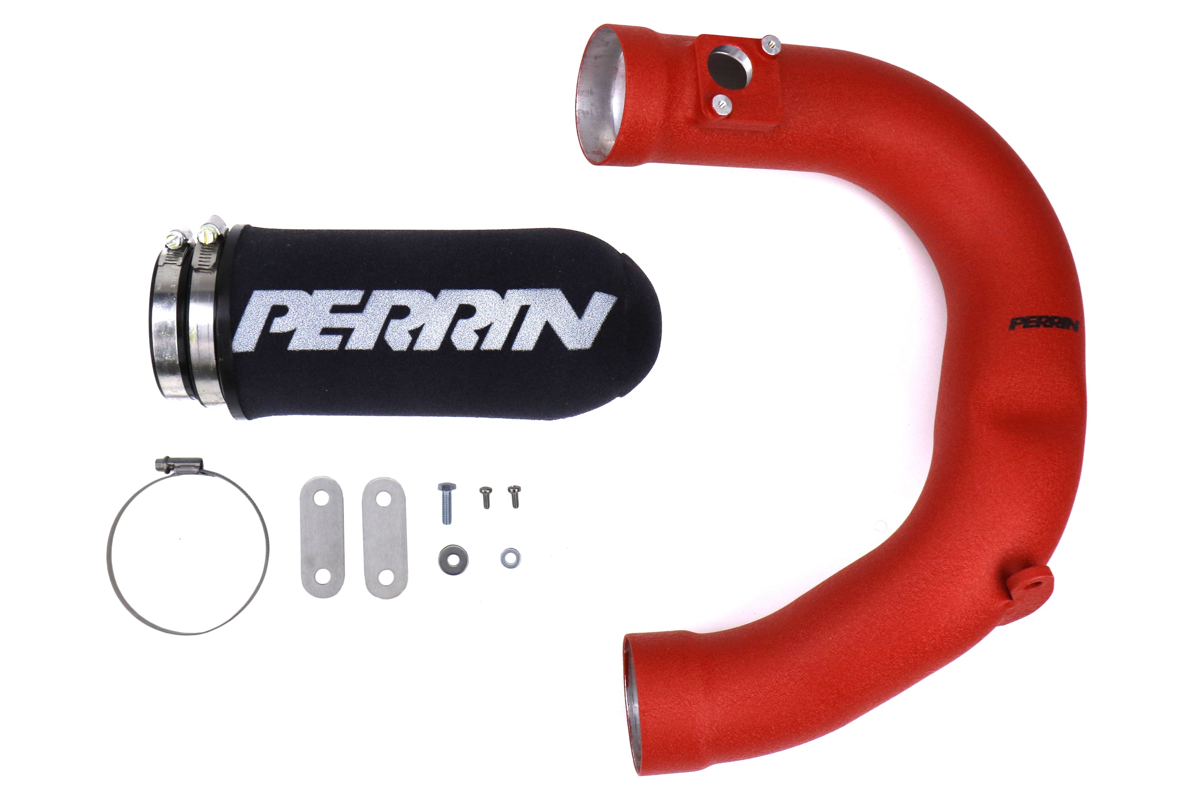 PERRIN Cold Air Intake Red - 2017-2020 Subaru BRZ / 2017-2019 Toyota 86 Automatic