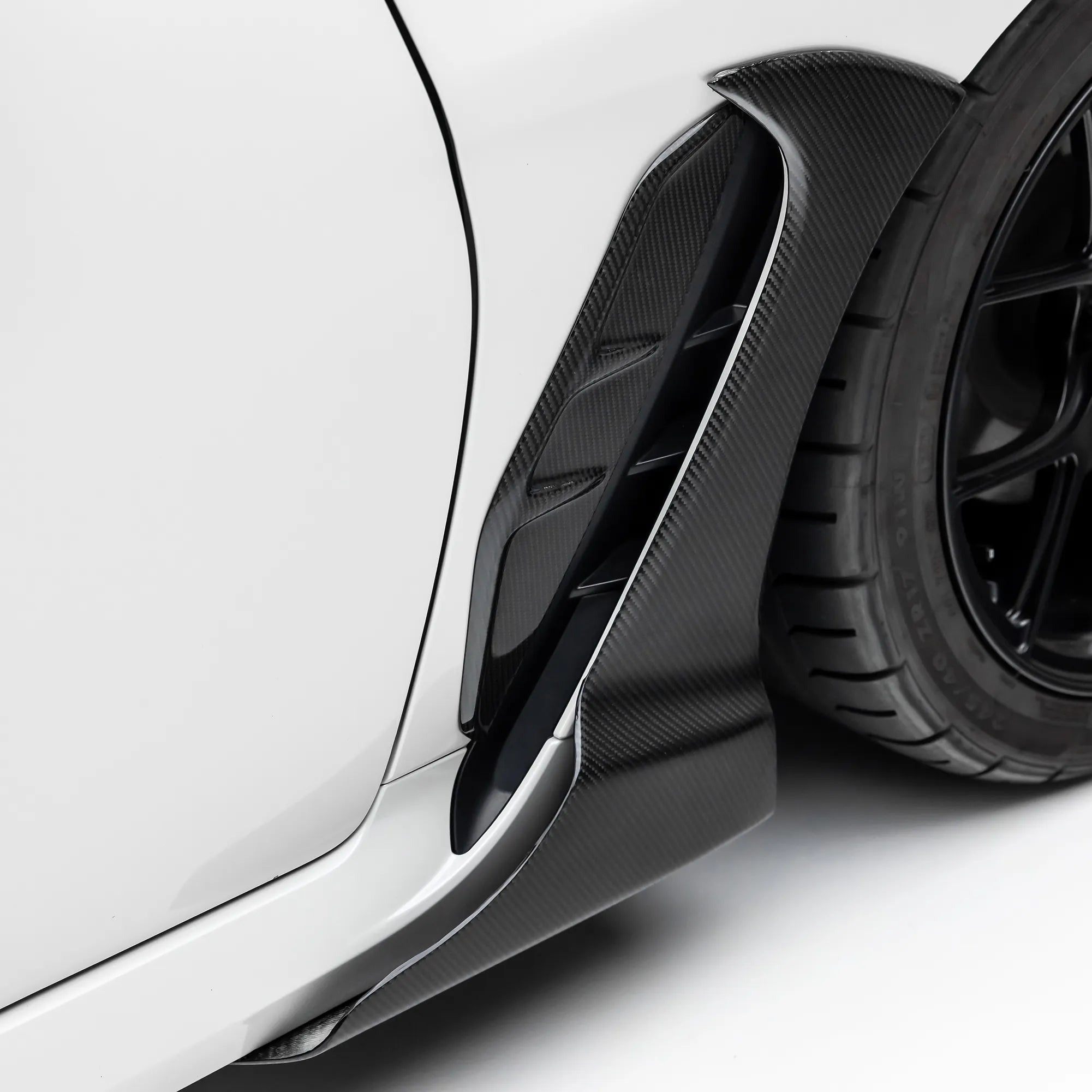 Compressive Tuning Black Series 2-Piece Carbon Fiber Fender Expansion Kit - 2022-2026 Subaru BRZ