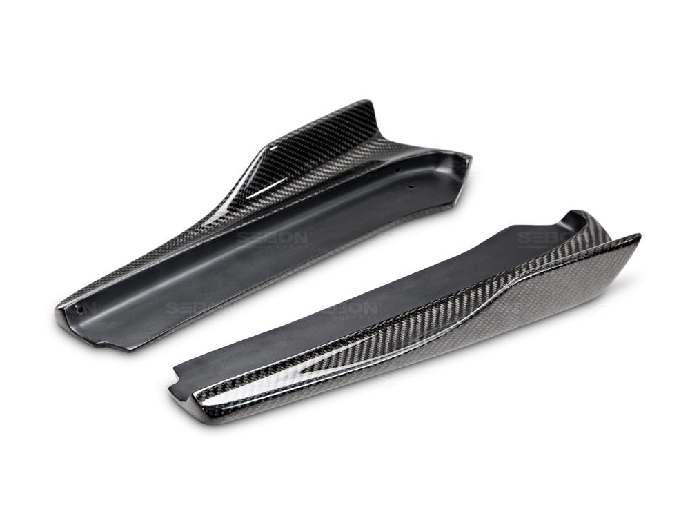 Seibon Carbon Fiber MB Style Rear Spats - 2015-2021 Subaru WRX / STI
