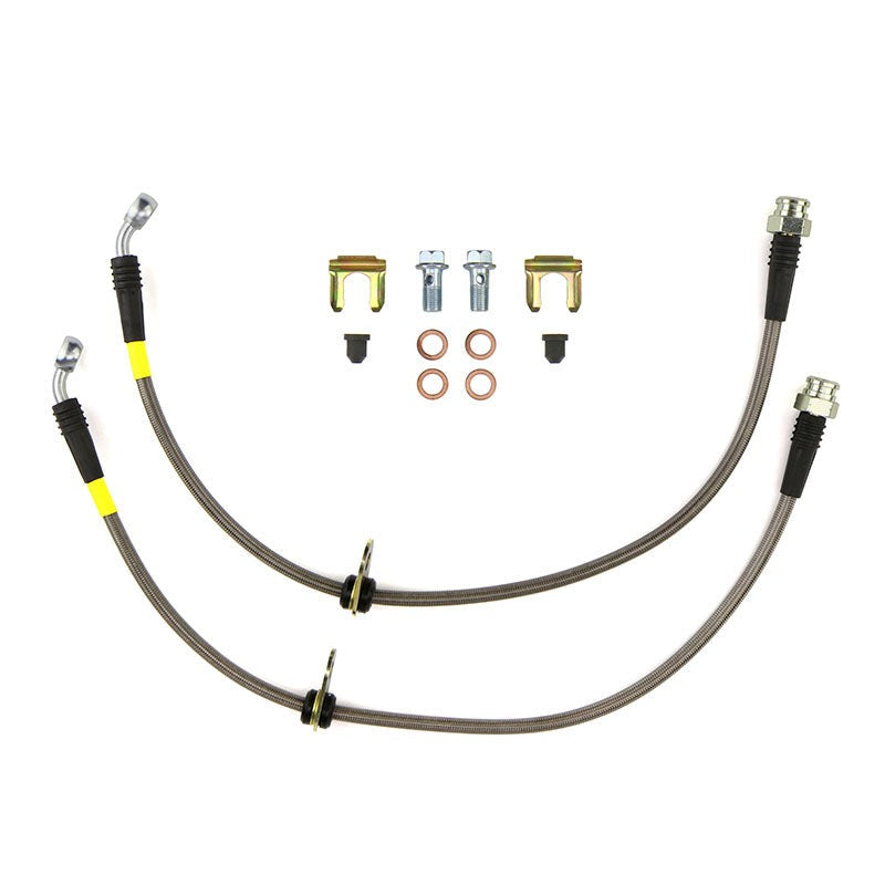FactionFab Front Stainless Steel Brake Lines Subaru STI 2004-2007 / WRX 2002-2007