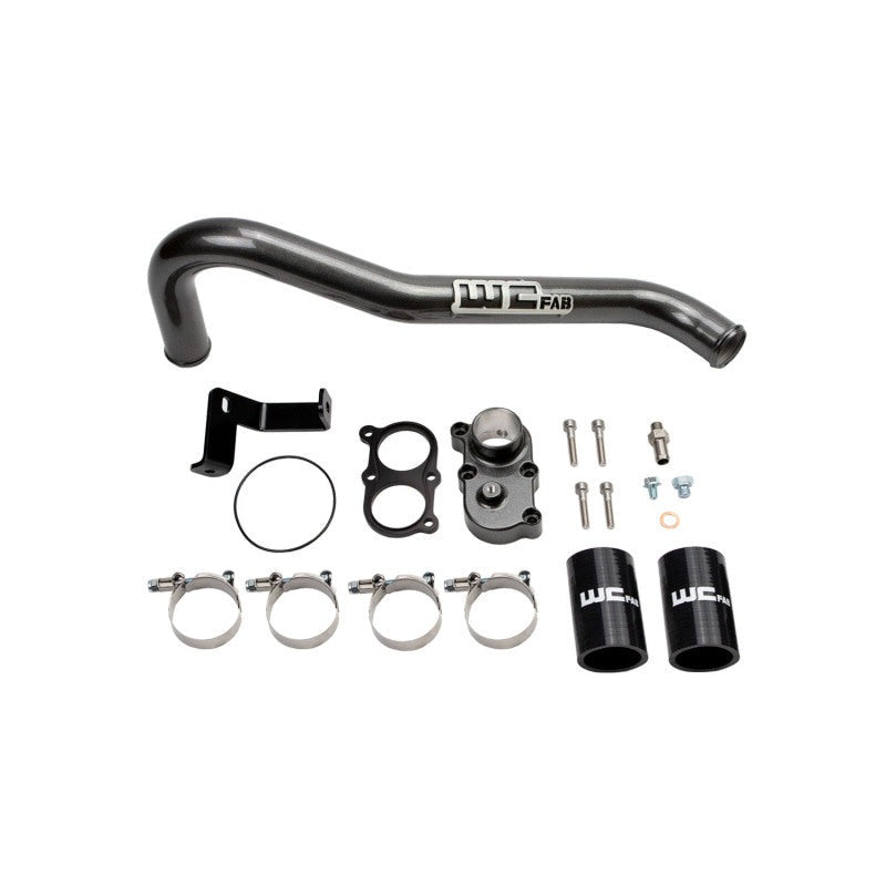 Wehrli 06-10 GM Duramax LBZ/LMM Thermostat Housing Kit - Fine Texture Black