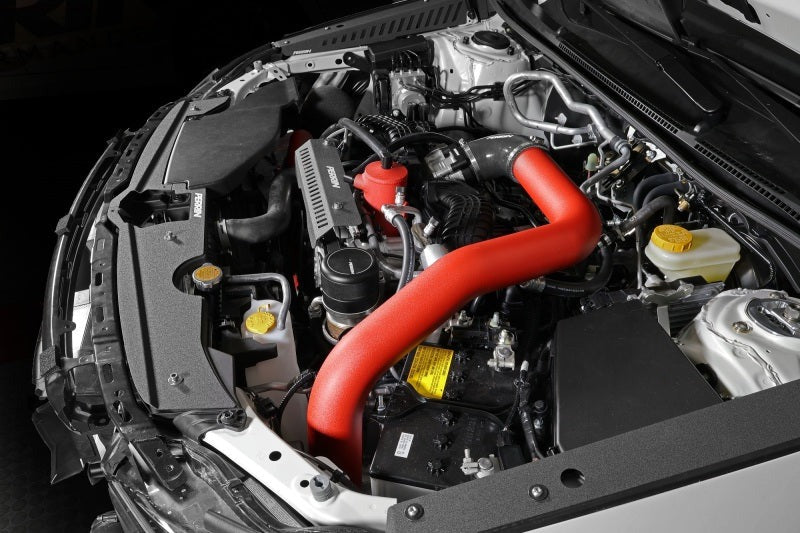 PERRIN Front Mount Intercooler Kit (Red Tubes & Silver Core) - 2022-2026 Subaru WRX
