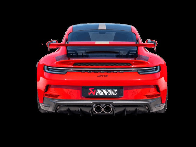 Akrapovic Rear Carbon Fiber Diffuser Matte for 2021-2022 Porsche 911 GT3 (992) - DI-PO/CA/9/M