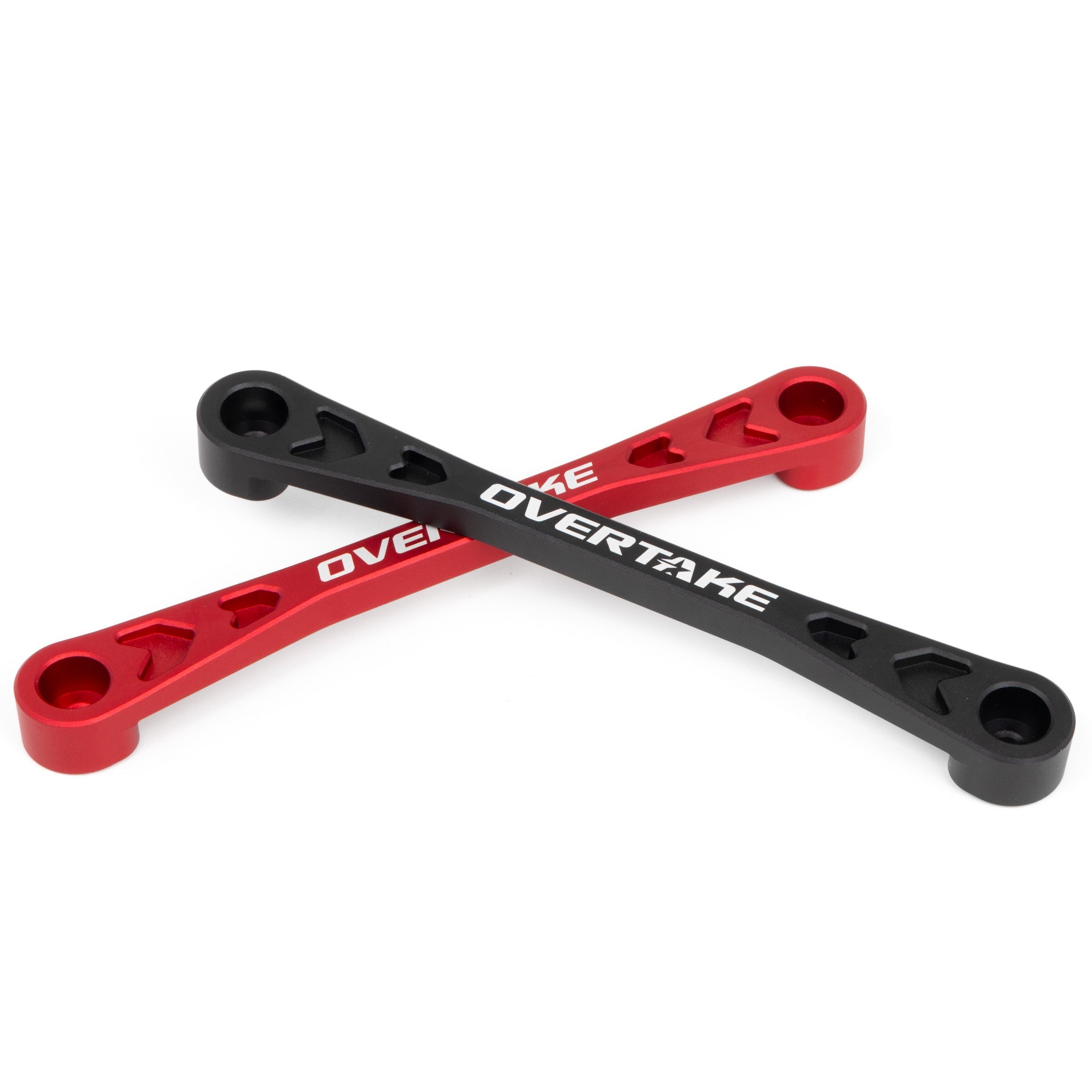 Overtake Battery Tie Down (Red) - Subaru Models (Inc. 2002-2025 Subaru WRX / 2004-2021 Subaru STI)