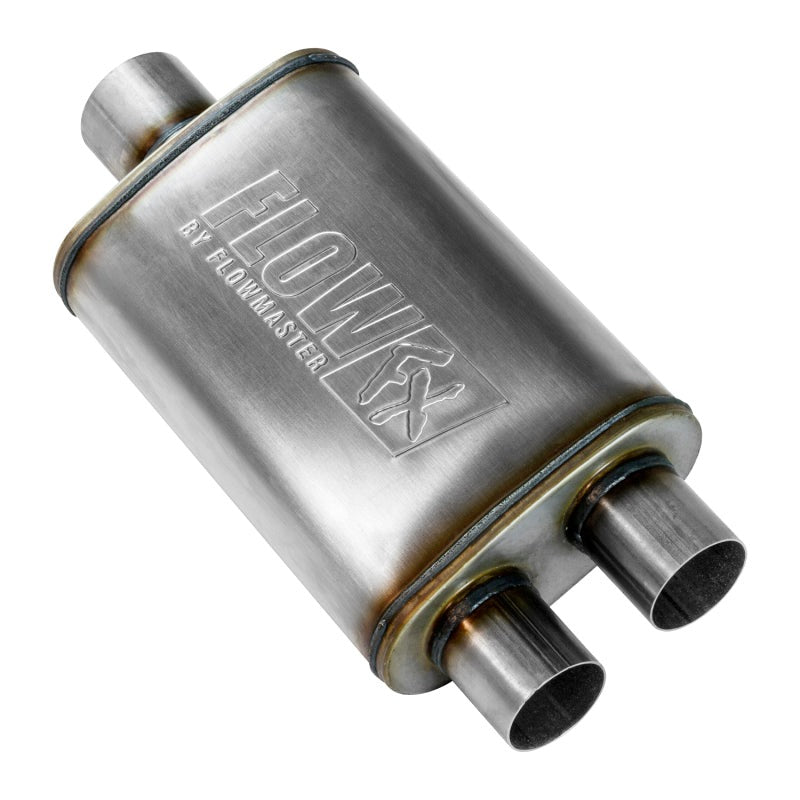 Flowmaster FlowFX 3-Inch Center Inlet / Dual 2.5-Inch Outlets Muffler - 72198