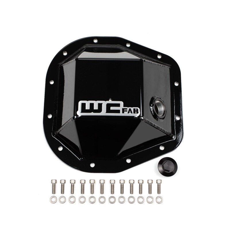Wehrli 99-24 Ford F250/F350 SRW 10.5in Sterling Rear Axle Differential Cover - Flat Black